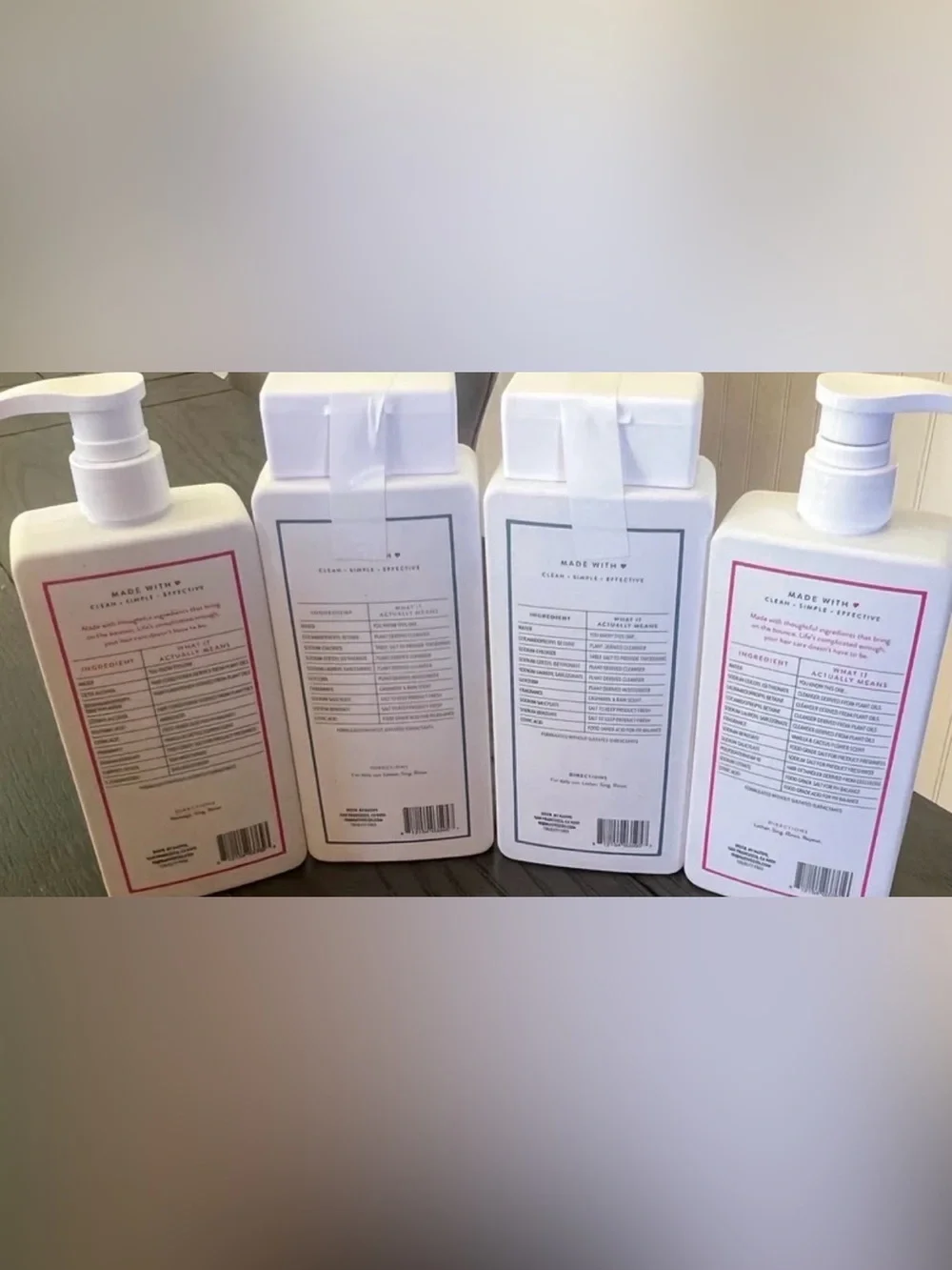 Native 2 Cashmere Rain Body Wash & Vanilla Cactus Flower Shampoo + Conditioner